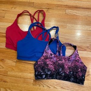 Sz 8 Lulu Energy Bras